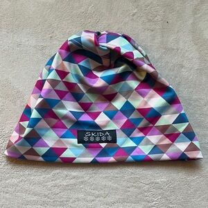 Skida Multicolor Geometric Women's Beanie